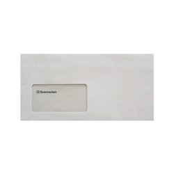 Soennecken Briefhülle 2930 DL 75g mF sk RCP grau 1.000 St./Pack.