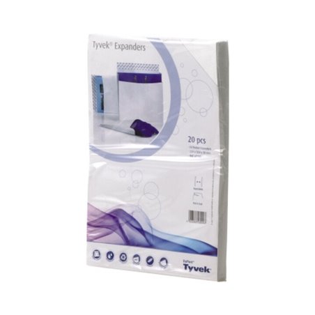 Tyvek Faltentasche 00067180 C4/38F 55g oF hk weiß 20 St./Pack.