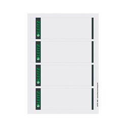 Leitz Ordneretikett 16850085 kurz/breit Papier gr 400 St./Pack.
