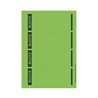 Leitz Ordneretikett 16852055 kurz/breit Papier gn 100 St./Pack.
