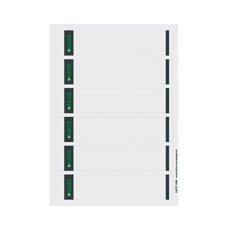 Leitz Ordneretikett 16860085 kurz/schmal Papier gr 600 St./Pack.