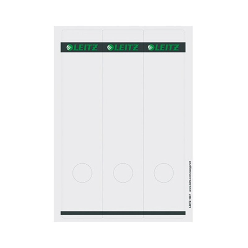 Leitz Ordneretikett 16870085 lang/breit Papier grau 75 St./Pack.