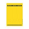 Leitz Ordneretikett 16870015 lang/breit Papier gelb 75 St./Pack.