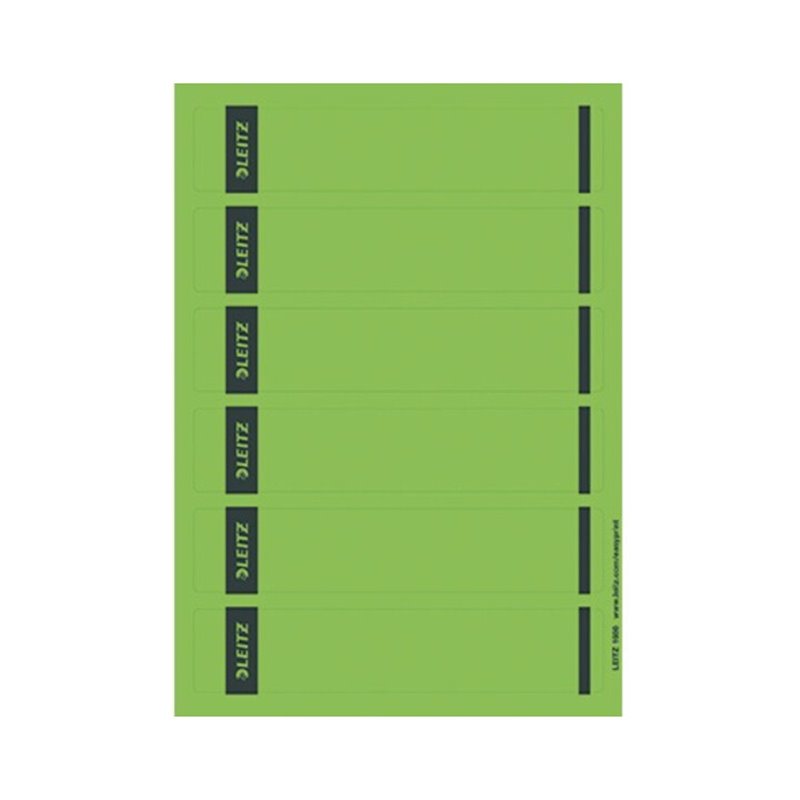 Leitz Ordneretikett 16862055 kurz/schmal Papier gn 150 St./Pack.