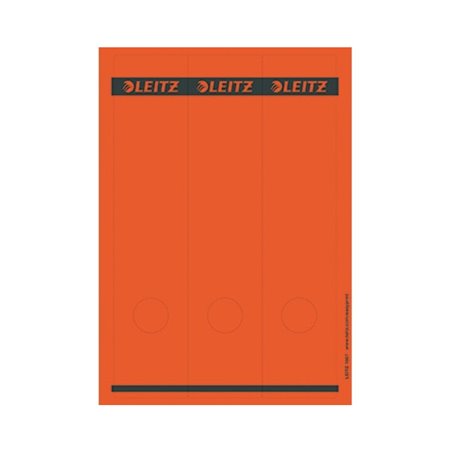 Leitz Ordneretikett 16870025 lang/breit Papier rot 75 St./Pack.
