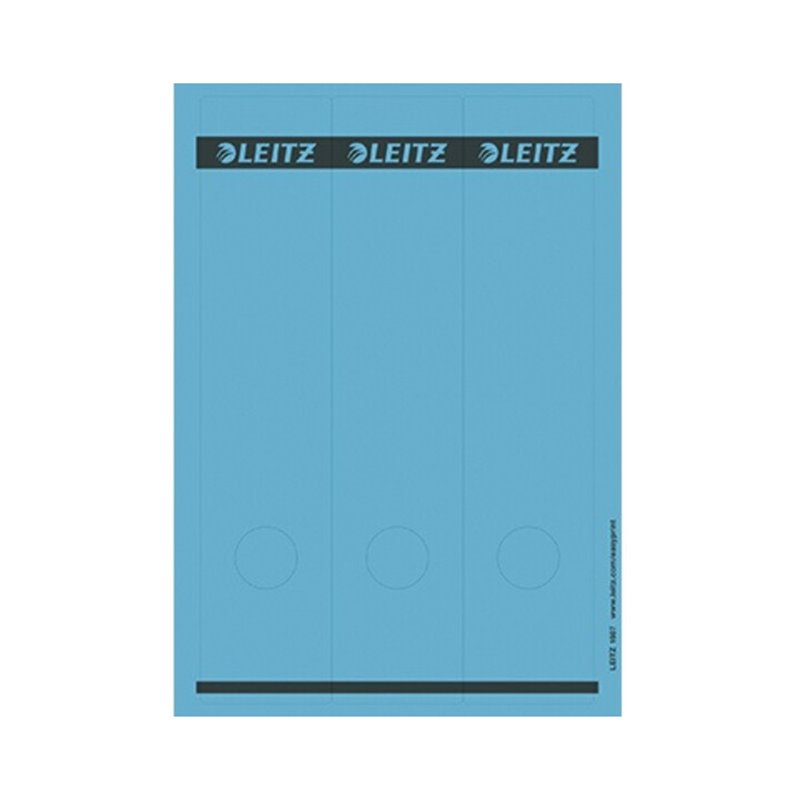 Leitz Ordneretikett 16870035 lang/breit Papier blau 75 St./Pack.