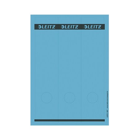 Leitz Ordneretikett 16870035 lang/breit Papier blau 75 St./Pack.