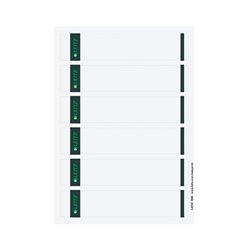 Leitz Ordneretikett 16862085 kurz/schmal Papier gr 150 St./Pack.