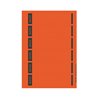 Leitz Ordneretikett 16862025 kurz/schmal Papier rt 150 St./Pack.