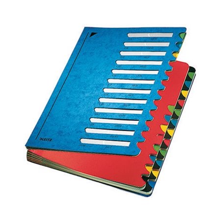Leitz Ordnungsmappe Deskorganizer Color 59140035 24Fächer blau