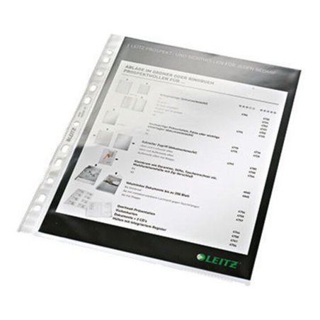 Leitz Prospekthülle 47700002 DIN A4 Multilochung 0,08mm PP glasklar