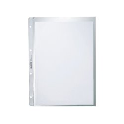 Leitz Prospekthülle 47810003 DIN A4 Lochseite offen 0,13mm PP farblos
