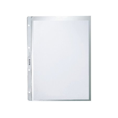 Leitz Prospekthülle 47810003 DIN A4 Lochseite offen 0,13mm PP farblos