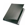Leitz Pultordner 58240095 DIN A4 24Fächer Hartpappe schwarz