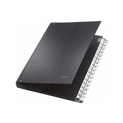 Leitz Pultordner 59310095 DIN A4 1-31 32Fächer Graupappe schwarz