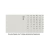 Leitz Registerserie 13510085 DIN A4 A-Z für 75Ordner Tauenpapier grau