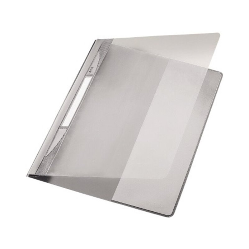 Leitz Schnellhefter 41940085 DIN A4 Falz PVC grau