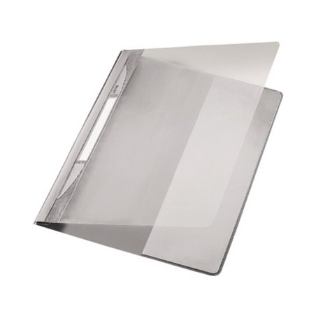 Leitz Schnellhefter 41940085 DIN A4 Falz PVC grau