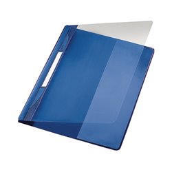 Leitz Schnellhefter 41940035 DIN A4 Falz PVC blau