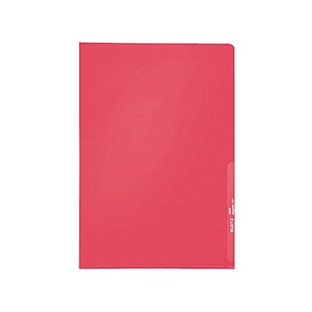 Leitz Sichthülle 40000025 DIN A4 0,13mm PP rot