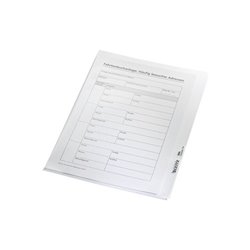Leitz Sichthülle Premium 41050000 DIN A5 0,15mm PVC transparent