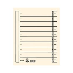 Leitz Trennblatt 16570011 DIN A4 200g Karton chamois