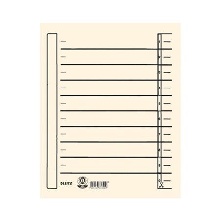 Leitz Trennblatt 16570011 DIN A4 200g Karton chamois