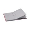 Leitz Unterschriftsmappe 57000025 DIN A4 20Fächer Graupappe rot