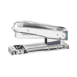 MAUL Heftgerät M1959205 24/6 max. 15Blatt Acryl klar