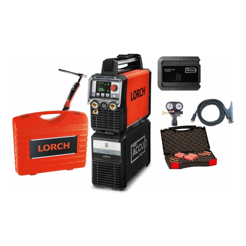 Lorch Aktion 'MIT.MUT.MACHEN' MicorTIG 200 ControlPro mit Akku für die Montage