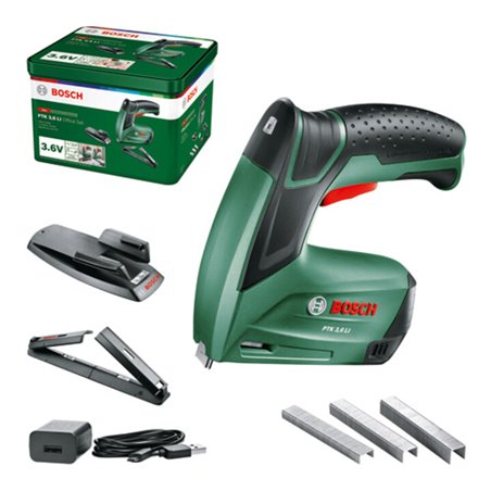 Bosch Akku-Tacker PTK 3,6 LI Office Set