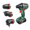Bosch Akku-Zweigang-Bohrschrauber AdvancedDrill 18: 1x Akku, Winkel-/Exzenteraufsatz
