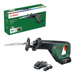 Bosch Akku-Säbelsäge AdvancedRecip 18 mit 1x Sägeblatt, 1x Akkupack, Ladegerät