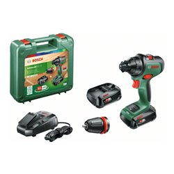 Bosch Akku-Zweigang-Bohrschrauber AdvancedDrill 18 mit 2x Akkupack