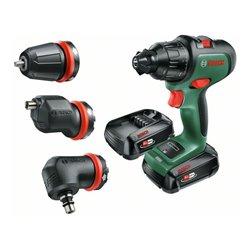 Bosch Akku-Zweigang-Schlagbohrschrauber AdvancedImpact 18: 2x Akku, Ladegerät, Zubehör