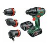 Bosch Akku-Zweigang-Schlagbohrschrauber AdvancedImpact 18: 2x Akku, Ladegerät, Zubehör