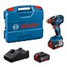 Bosch Akku-Drehschlagschrauber GDX 18V-200 mit 2x Akku GBA 18V 4.0Ah in L-Case