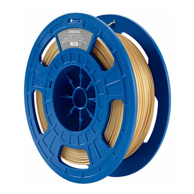 Dremel PLA 3D-Druck-Filament Gold, 750 g