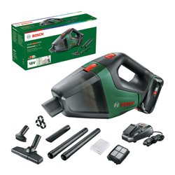 Bosch Akku-Handstaubsauger UniversalVac 18 mit 1x Akkupack, Ladegerät