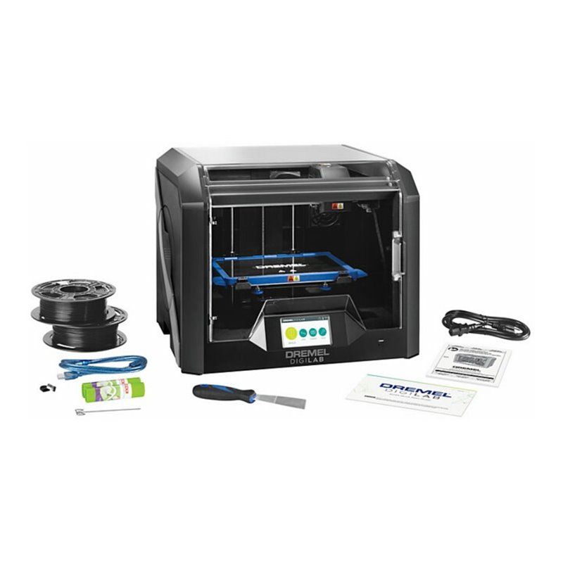 Dremel DigiLab 3D45 3D-Drucker mit 1 Eco-ABS-Filament, 1 PETG-Filament