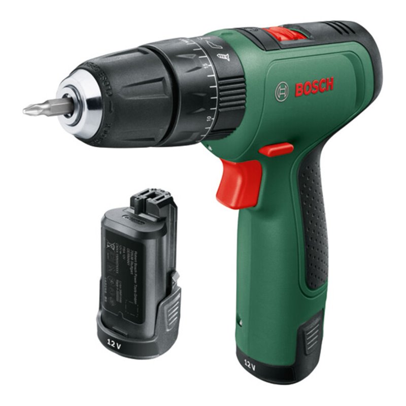 Bosch Akku-Zweigang-Schlagbohrschrauber EasyImpact 1200 mit 2x Akkupack, Ladegerät