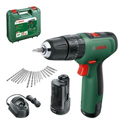 Bosch Akku-Zweigang-Schlagbohrschrauber EasyImpact 1200 mit 2x Akkupack, Ladegerät