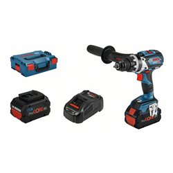 Bosch Set: Akku-Bohrschrauber GSR 18V-110,2 x ProCORE18V 8.0 Ah, GAL 1880 CV