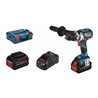 Bosch Set: Akku-Bohrschrauber GSR 18V-110,2 x ProCORE18V 8.0 Ah, GAL 1880 CV