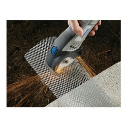 Dremel DSM20-3/4 Kompaktsäge (710 W) mit 3 Vorsatzgeräte, 4 Zubehöre