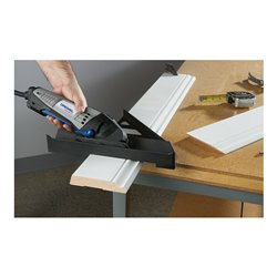 Dremel DSM20-3/4 Kompaktsäge (710 W) mit 3 Vorsatzgeräte, 4 Zubehöre