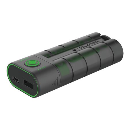 Ledlenser Powerbank mit zwei herausnehmbaren 18650 Akkus