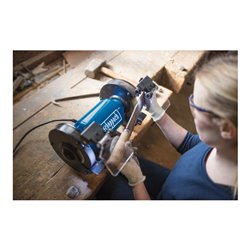 Scheppach Doppelschleifer SM150LB mit Bürste