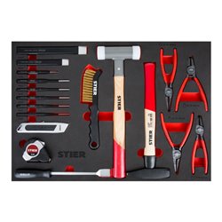 STIER Werkstattwagen Premium bestückt 241-teilig