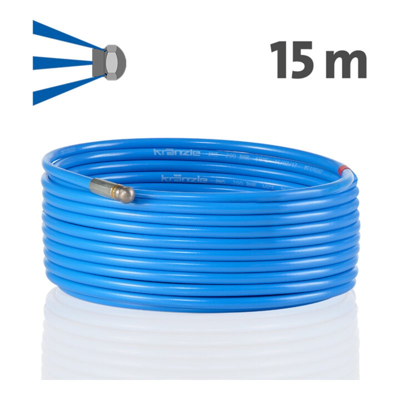 Kränzle Rohrreinigungsschlauch 15m (D12)